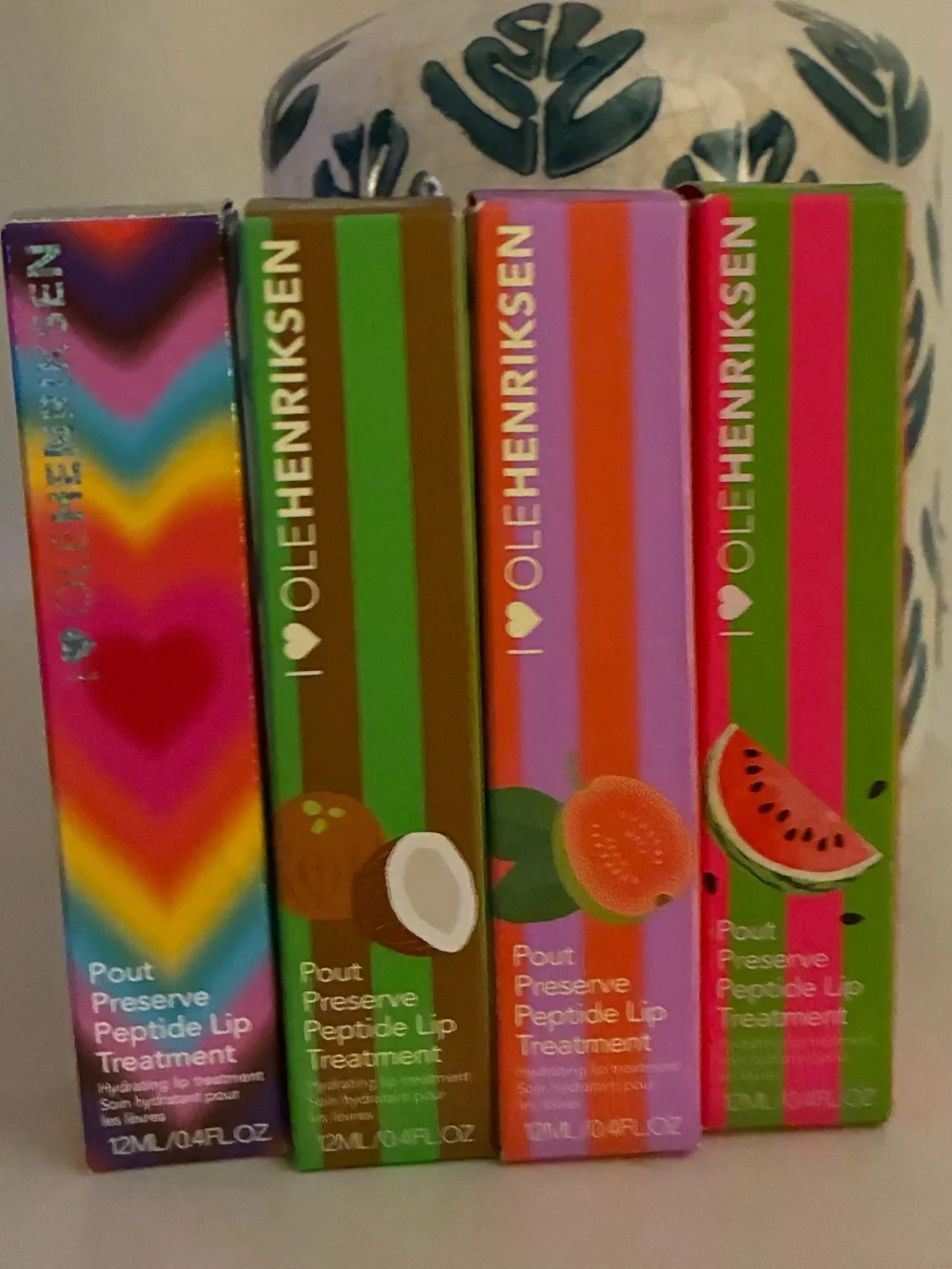 NEW Ole Henriksen Pout Preserve Peptide Lip Treatment Bundle 5 Full Size